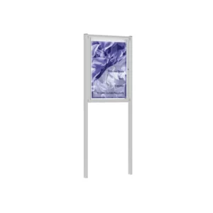 Vitrine Classique sur poteaux