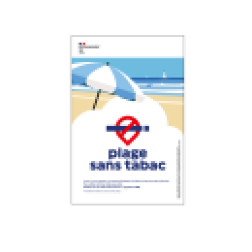 Plaque plage sans tabac